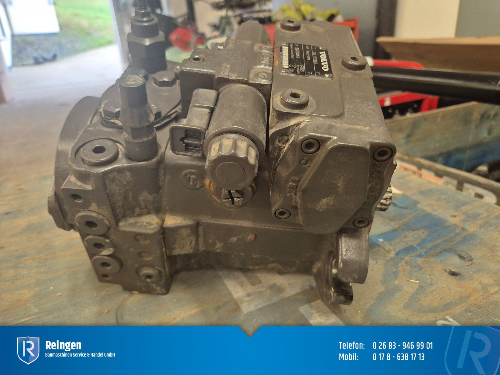 Hydraulikpumpe Volvo A4VG40, gebraucht, ca. 1.900 Bh