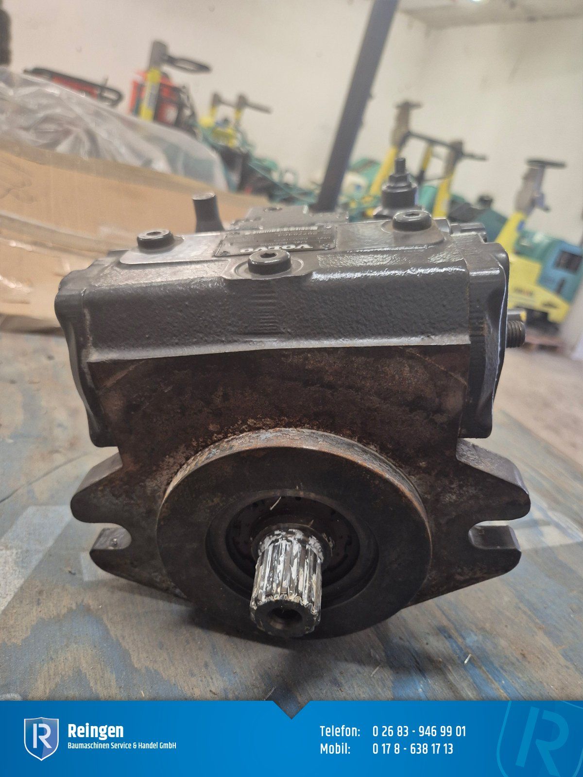 Hydraulikpumpe Volvo A4VG40, gebraucht, ca. 1.900 Bh