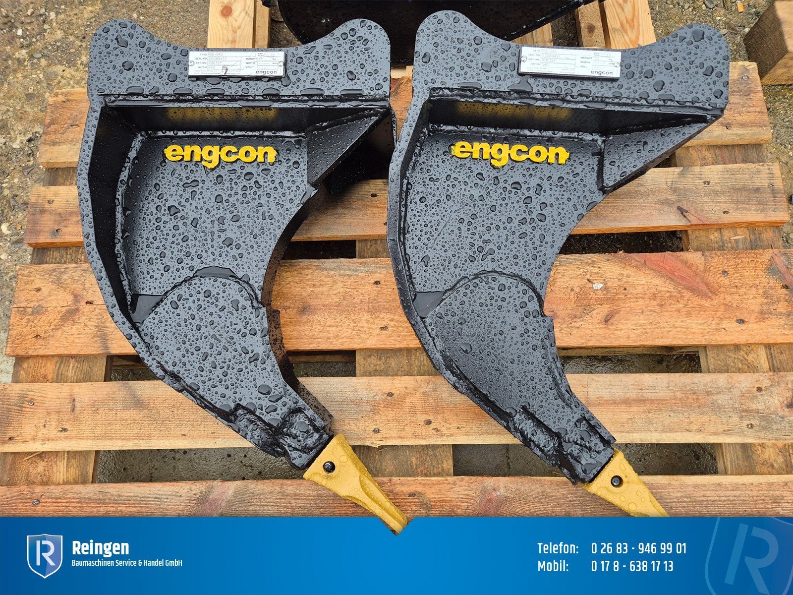Reißzahn Engcon R06-S40, Baujahr 2025, neu, 65 kg, S40-Aufnahme