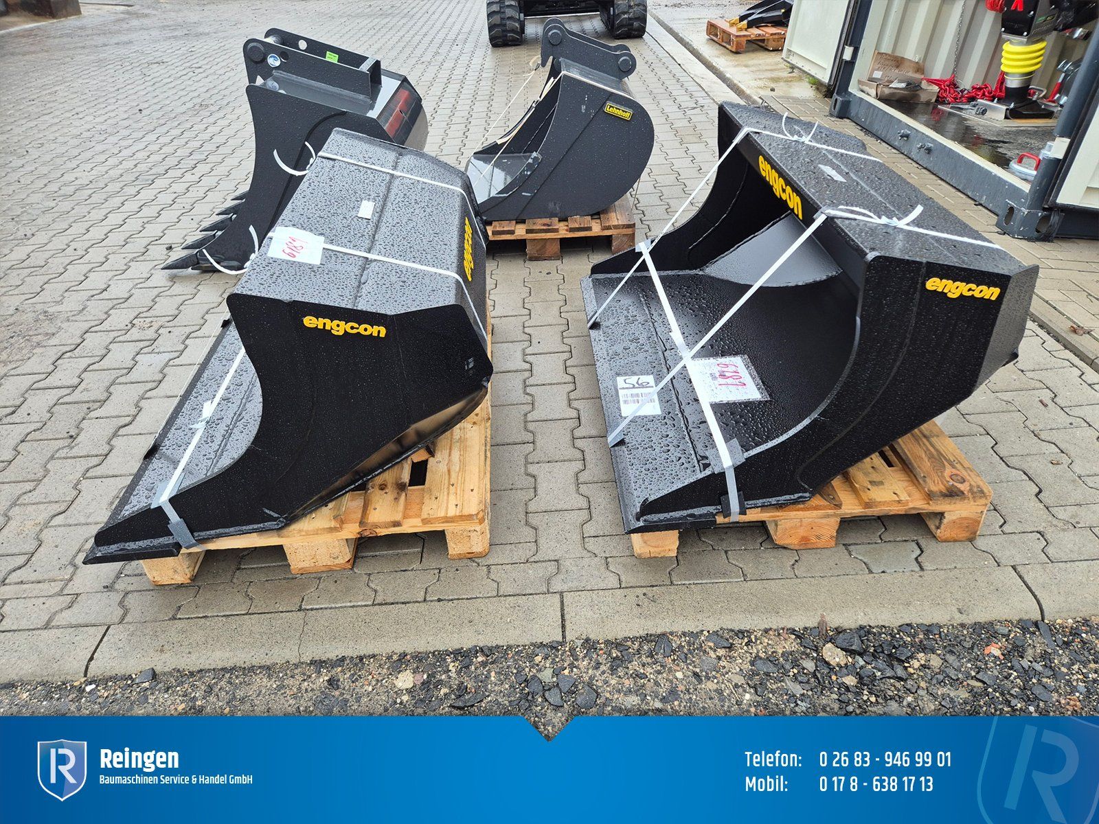 Planierlöffel Engcon MS08, 2025, 1.300 mm Schnittbreite