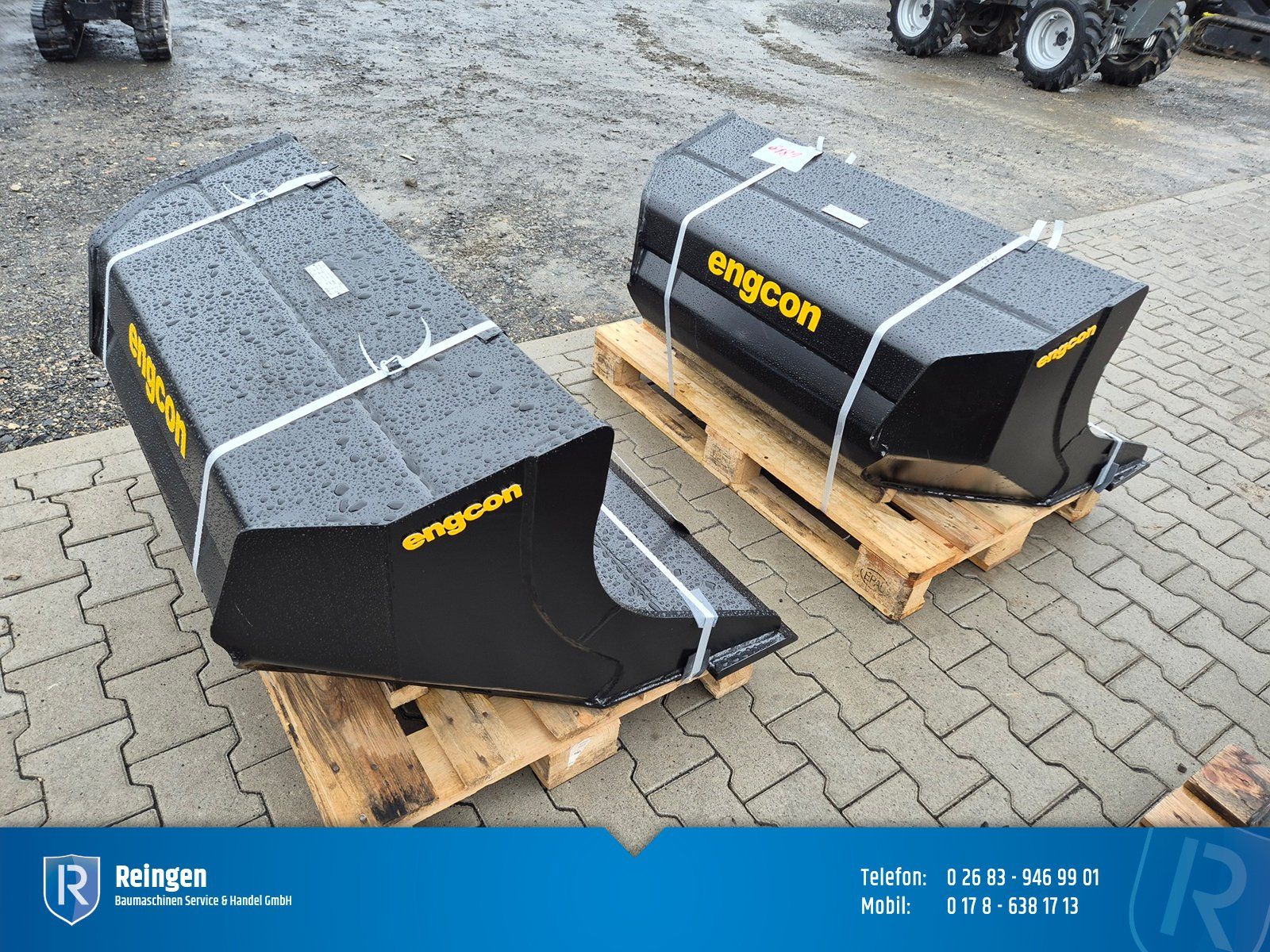 Planierlöffel Engcon MS08, 2025, 1.300 mm Schnittbreite
