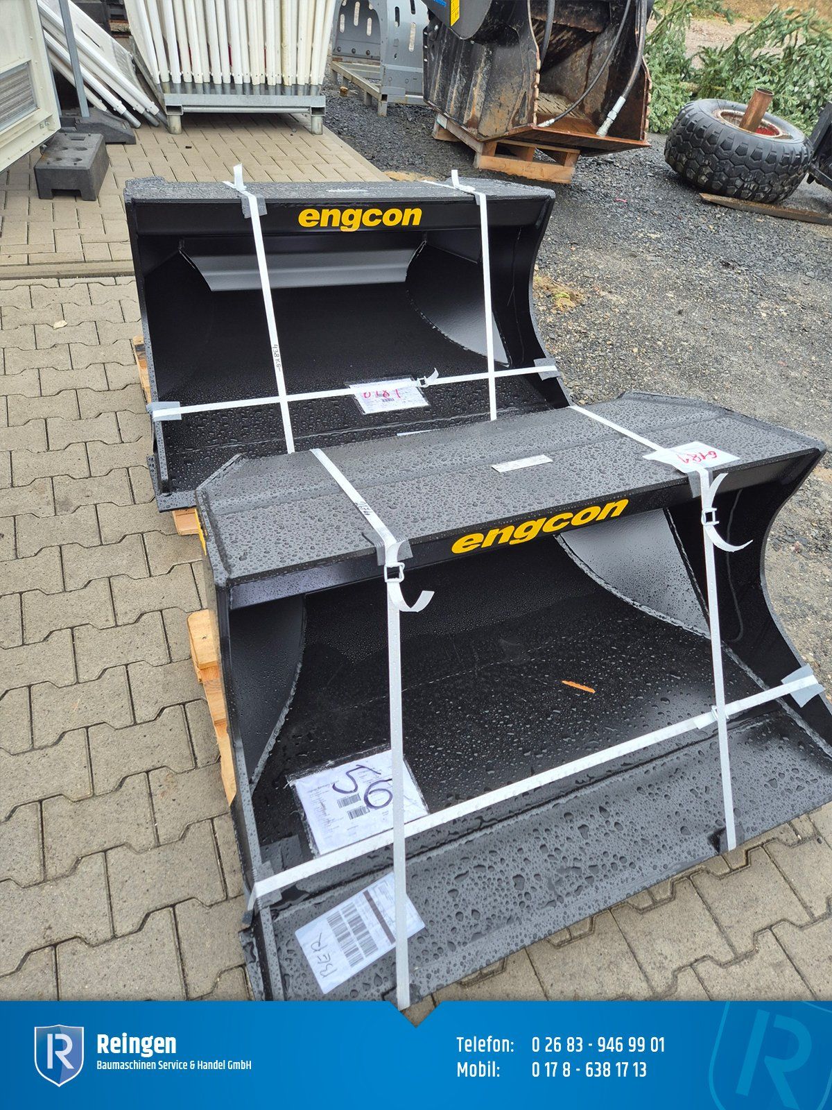 Planierlöffel Engcon MS08, 2025, 1.300 mm Schnittbreite