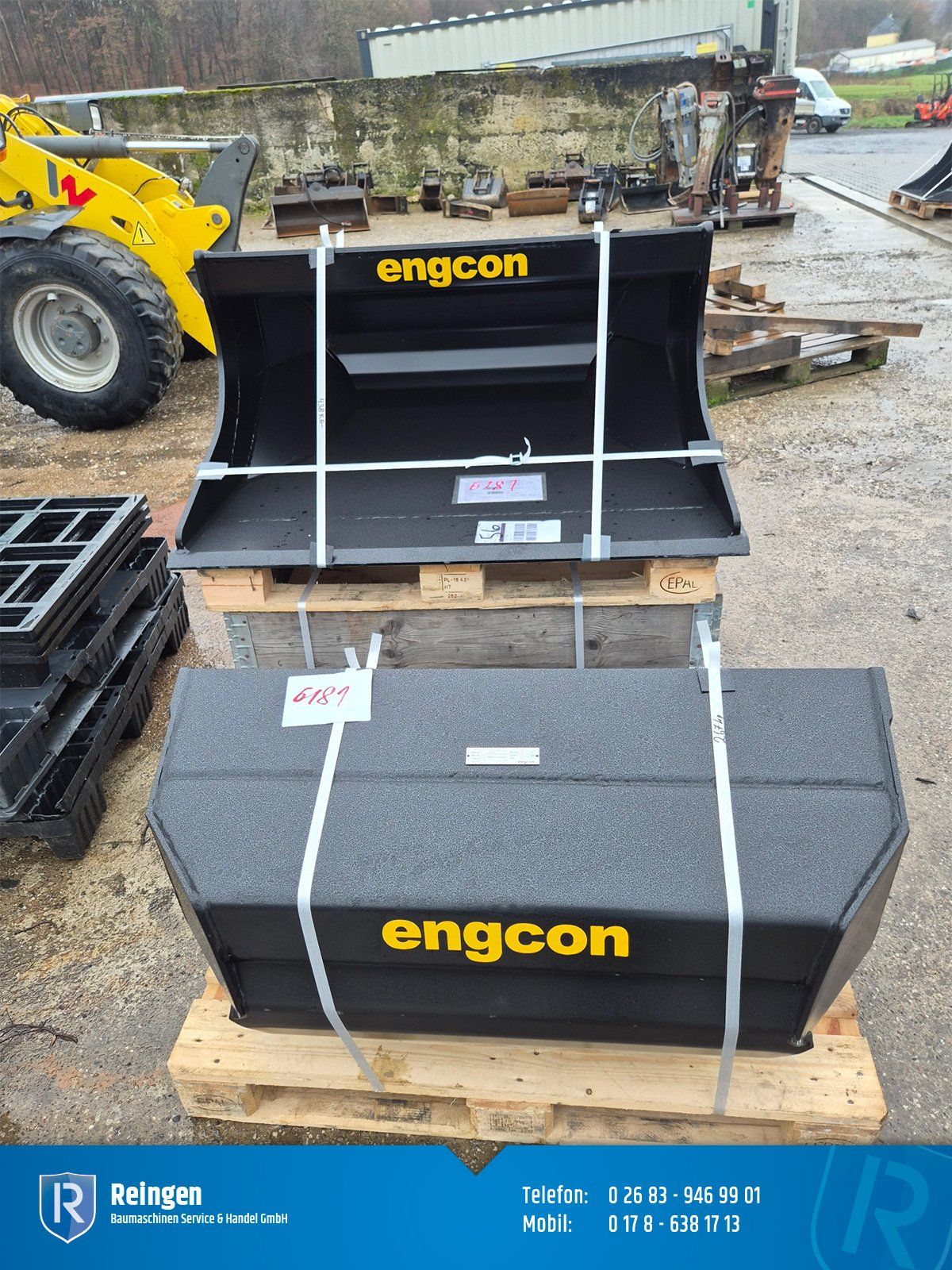 Planierlöffel Engcon MS08, 2025, 1.300 mm Schnittbreite
