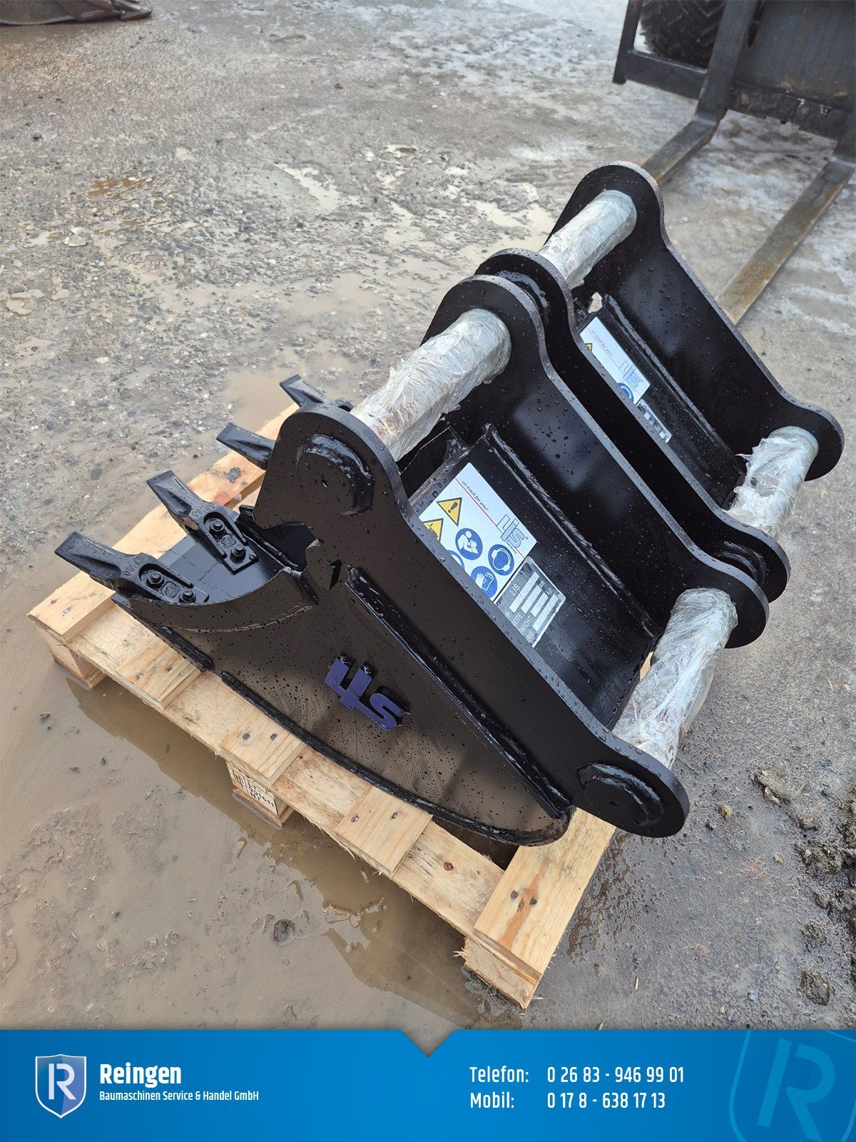 Tieflöffel Lis, 200 mm Breite, MS03-Aufnahme, 50 kg