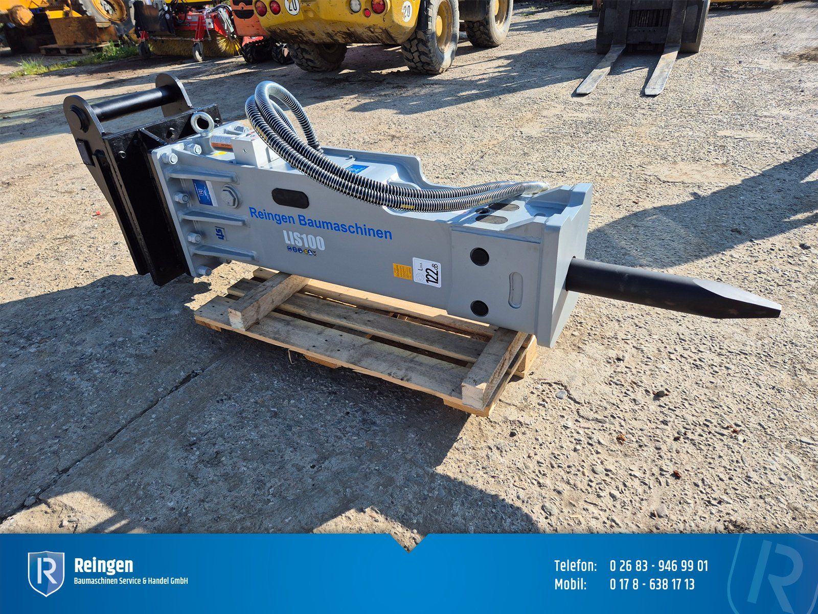 Hydraulikhammer LIS 100, Baujahr 2025, Gewicht 886 kg