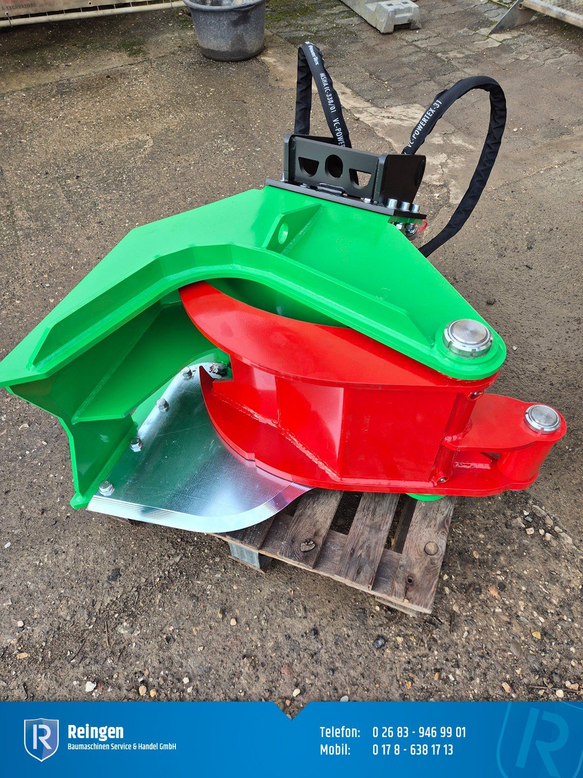Fällgreifer Dorfmeister EHZ 320, Schnittleistung 320 mm