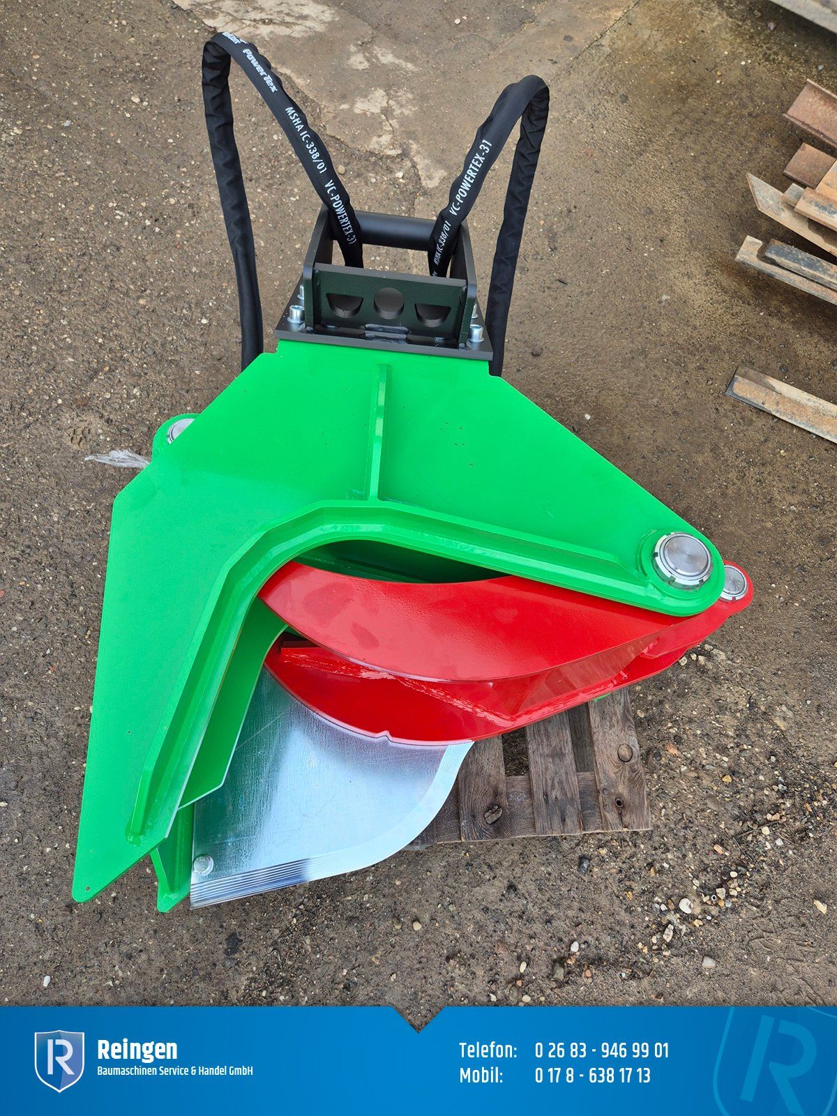 Fällgreifer Dorfmeister EHZ 320, Schnittleistung 320 mm